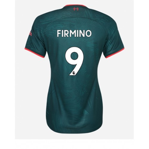 Dres Liverpool Roberto Firmino #9 Rezervni za Žensko 2022-23 Kratak Rukav